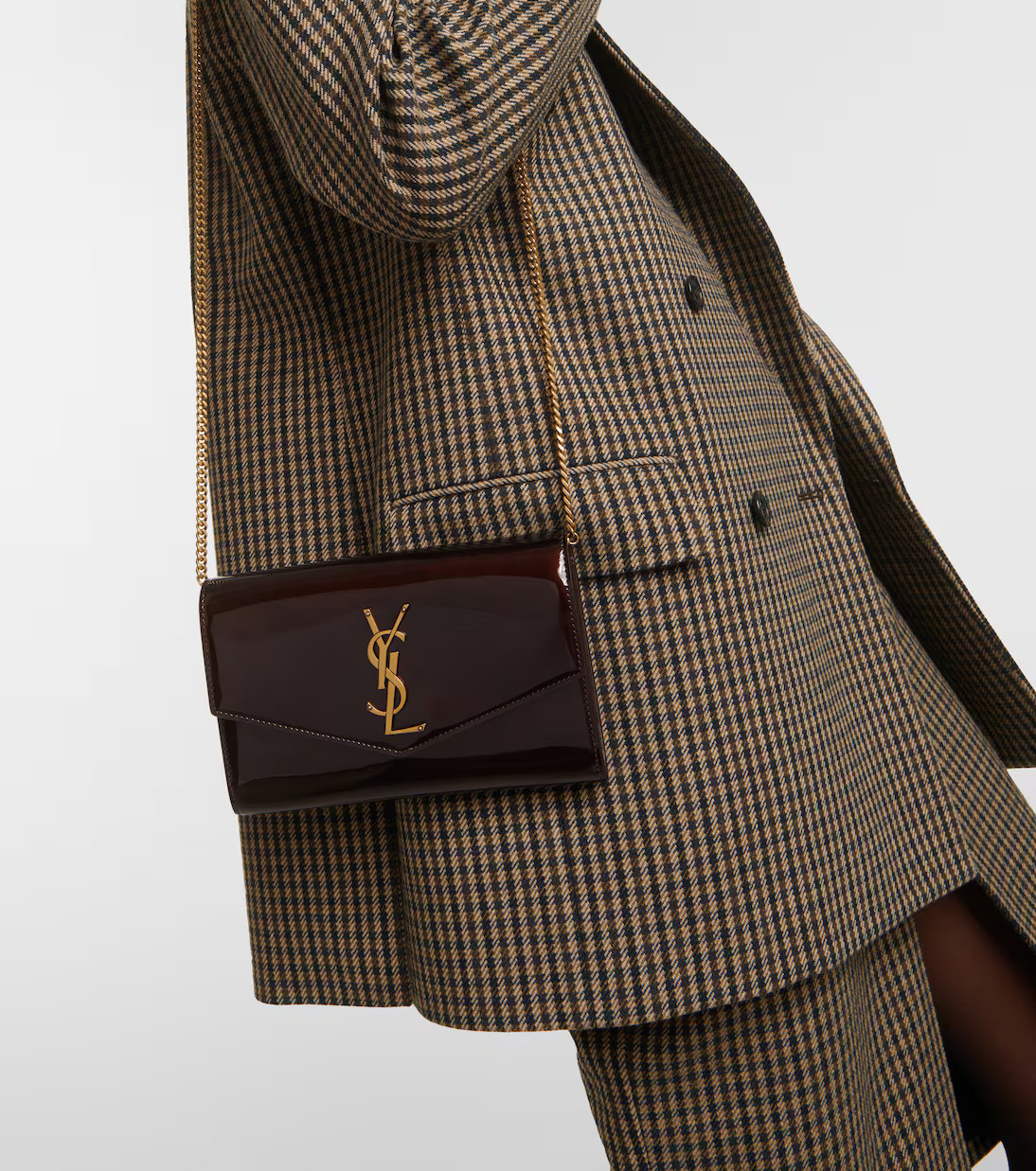 Uptown patent leather wallet on chain | Mytheresa (US/CA)