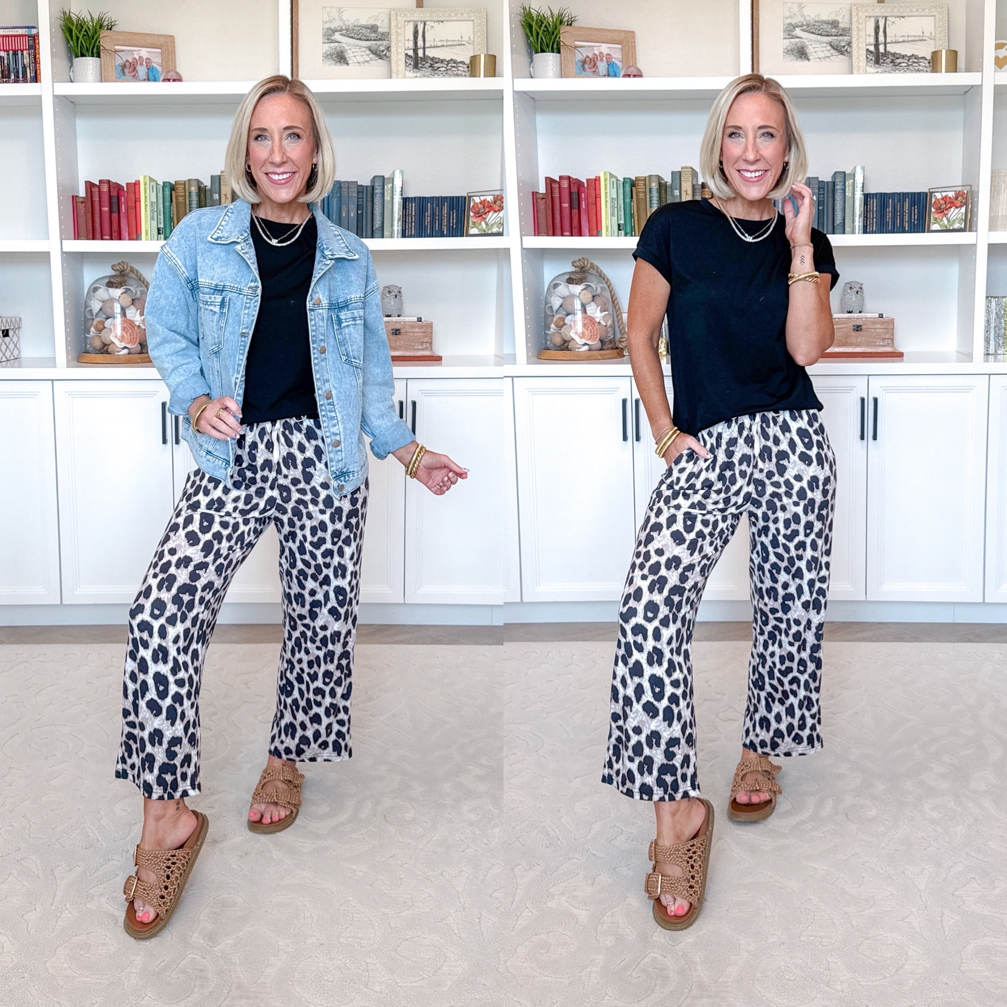 Amazon - casual to dressy pieces * Short Sleeve & Wide Leg Pants Two Piece Set - size Small. 11 colors. * Oversized denim jacket - size Small. 

 

#LTKSeasonal #LTKOver40 #LTKSaleAlert