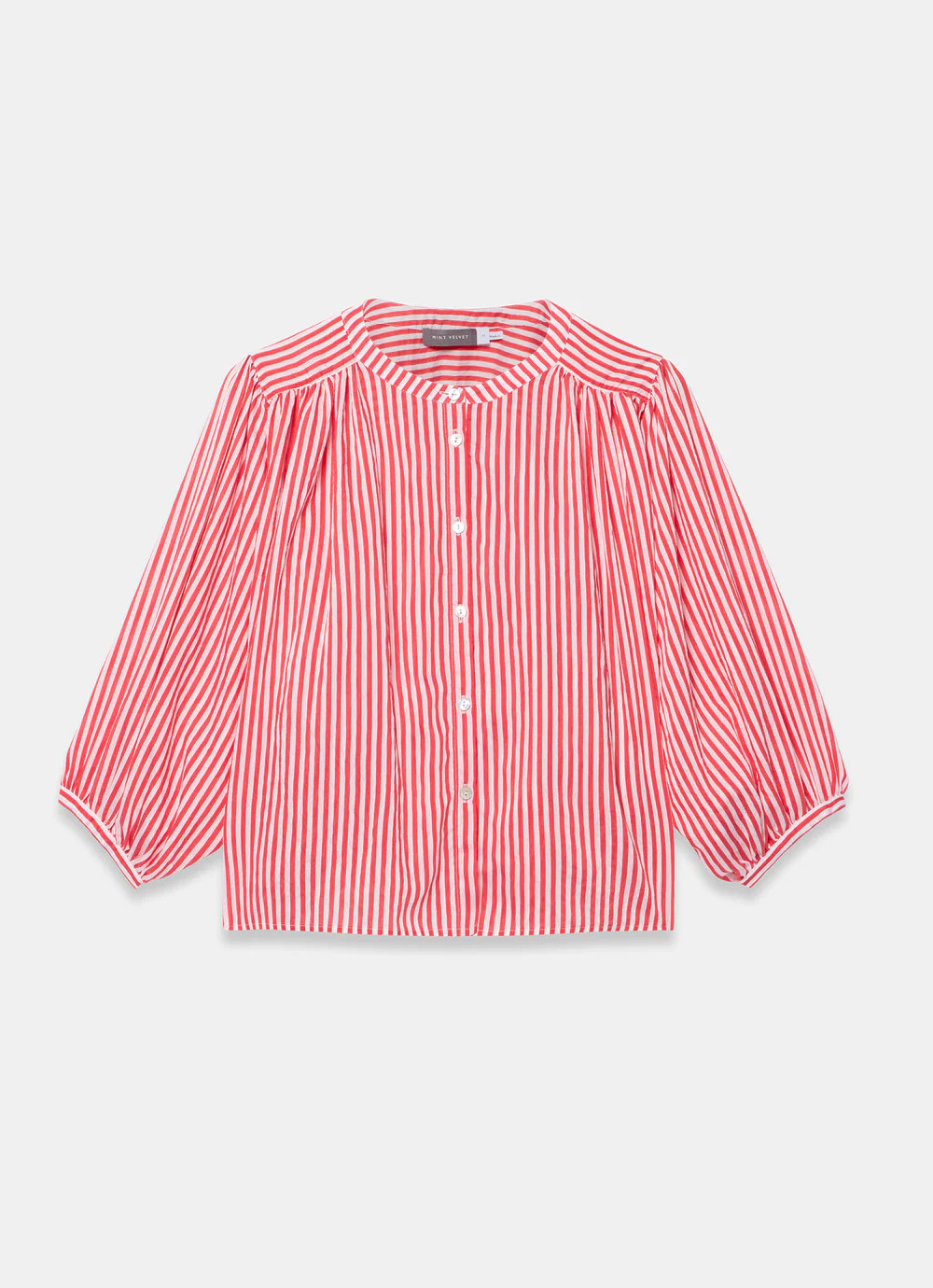 Red Striped Batwing Blouse | Mint Velvet