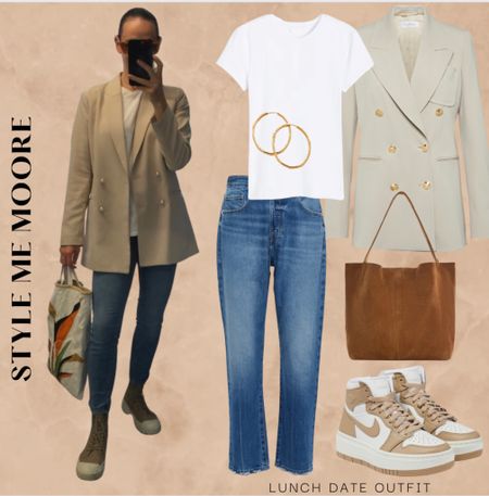 Smart casual … I would wear this casual outfit for a shopping day, lunch with friends or even to casual bar in the evening. It’s quite a versatile look. I Love a neutral outfit. Do you? 
Would you wear this outfit? 
The whole outfit is from @hm
Bag @mango (old)

#neutraloutfit #versitilestylist #stylist #imageconsultant #wearit #over40fashion #fashioninspo #fashionreel #style #stylish #hm #hmxme

#LTKover40 #LTKshoecrush #LTKstyletip