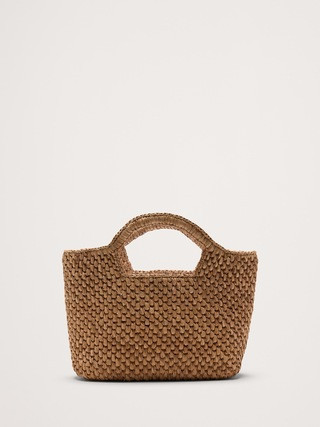 Sandy Raffia Handheld Tote by Hat Attack | Banana Republic (US)