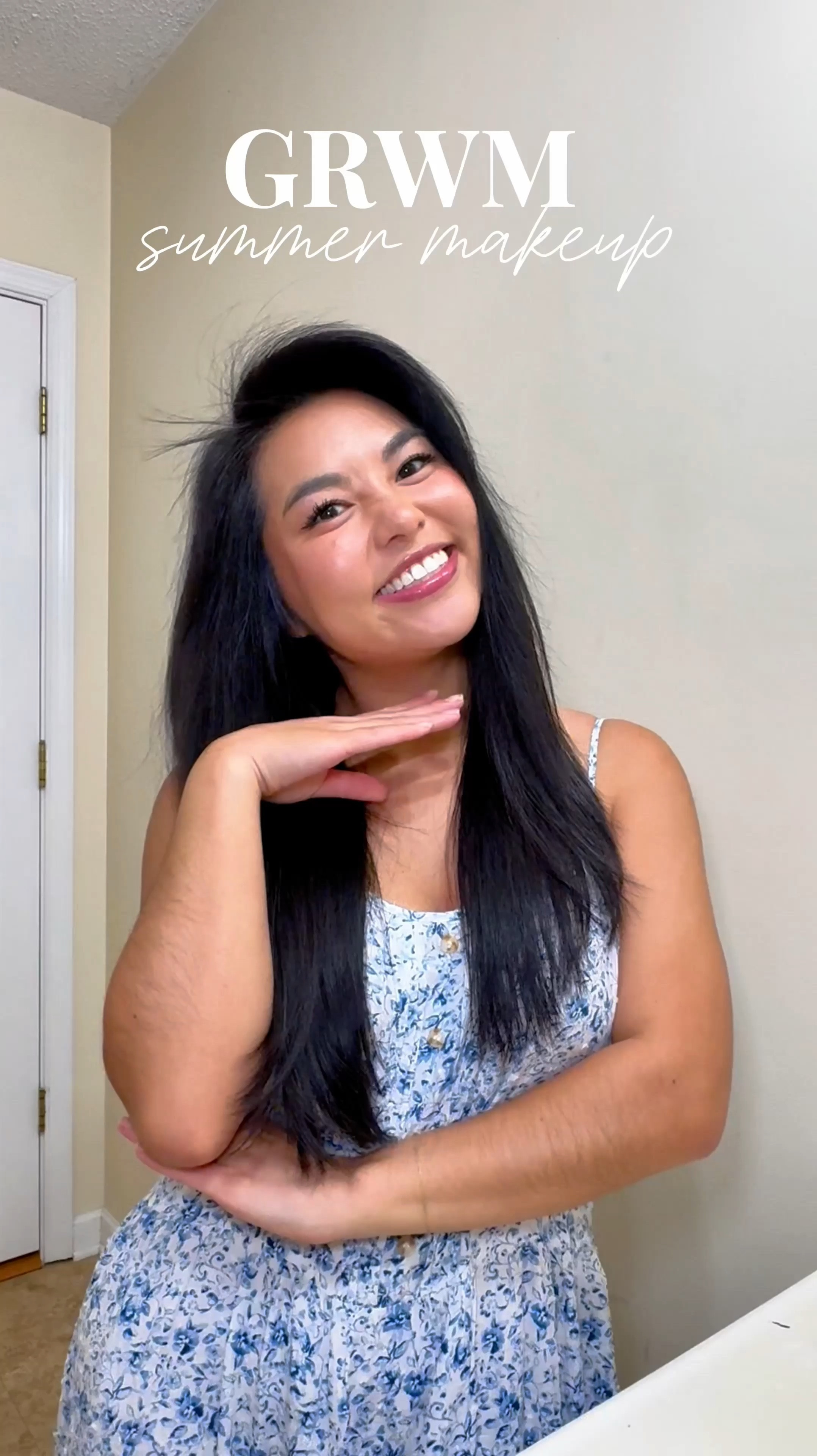 GRWM featuring a summer makeup look - I love anything glowy, lightweight and lots of blush for the summer! 

#LTKBeauty #LTKFindsUnder100 #LTKSeasonal