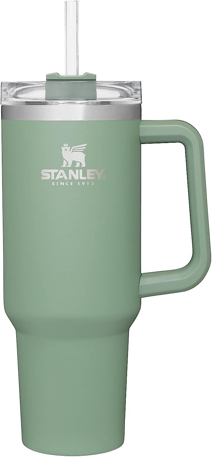 Stanley Vacuum Quencher, 3.8 fl oz (1.18 L), Sheer Green, Cold Retention, Heavy Duty, Straw, Wate... | Amazon (US)