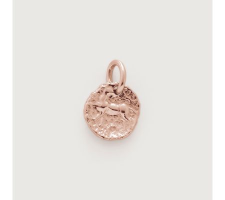 Siren Small Coin Pendant Charm | Monica Vinader (US)