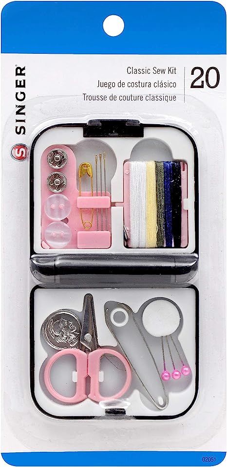 SINGER 02051 Mini Travel Sew Kit in Compact Folding Storage Case | Amazon (US)