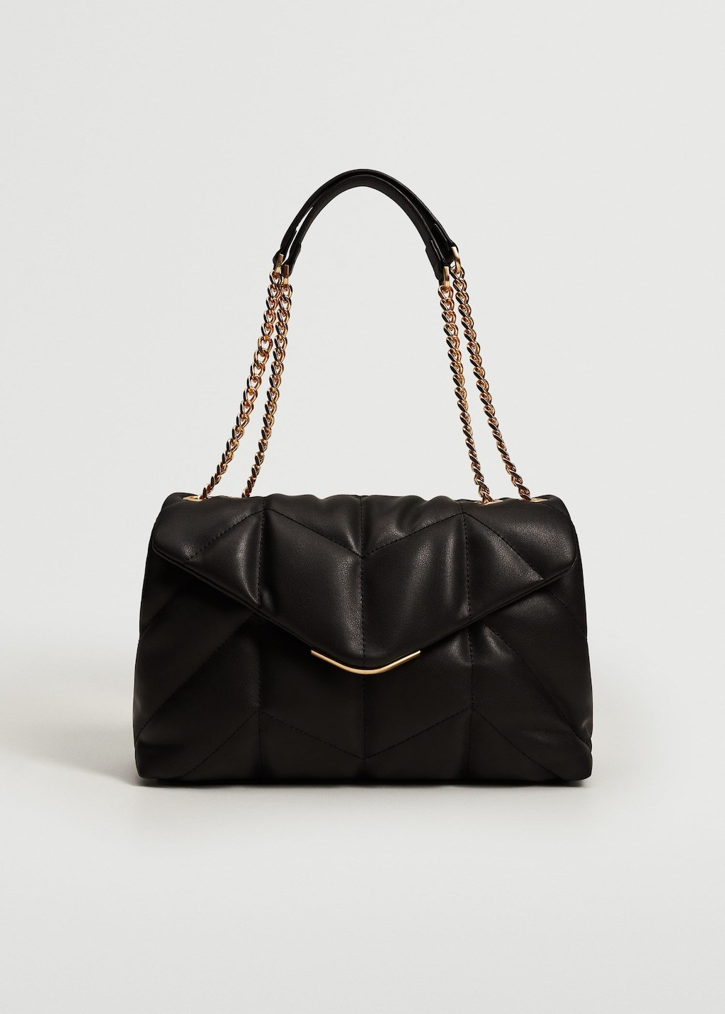 Quilted chain bag | MANGO (US)