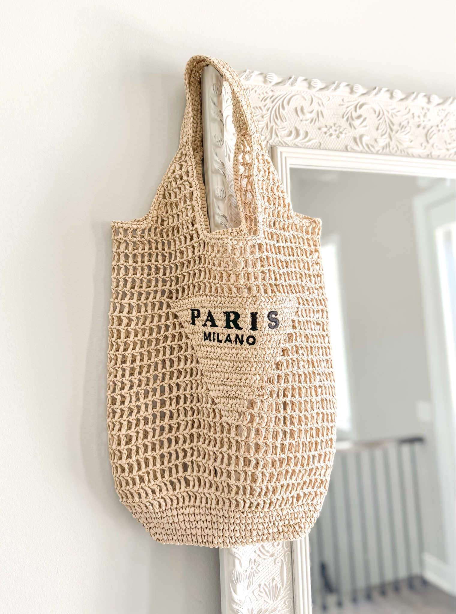 The best PRADA dupe yet and my newest summer bag obsession! 🤍 The most amazing quality and truly shocked at the almost exact match of their crochet tote!

#LTKItBag #LTKSeasonal #LTKStyleTip