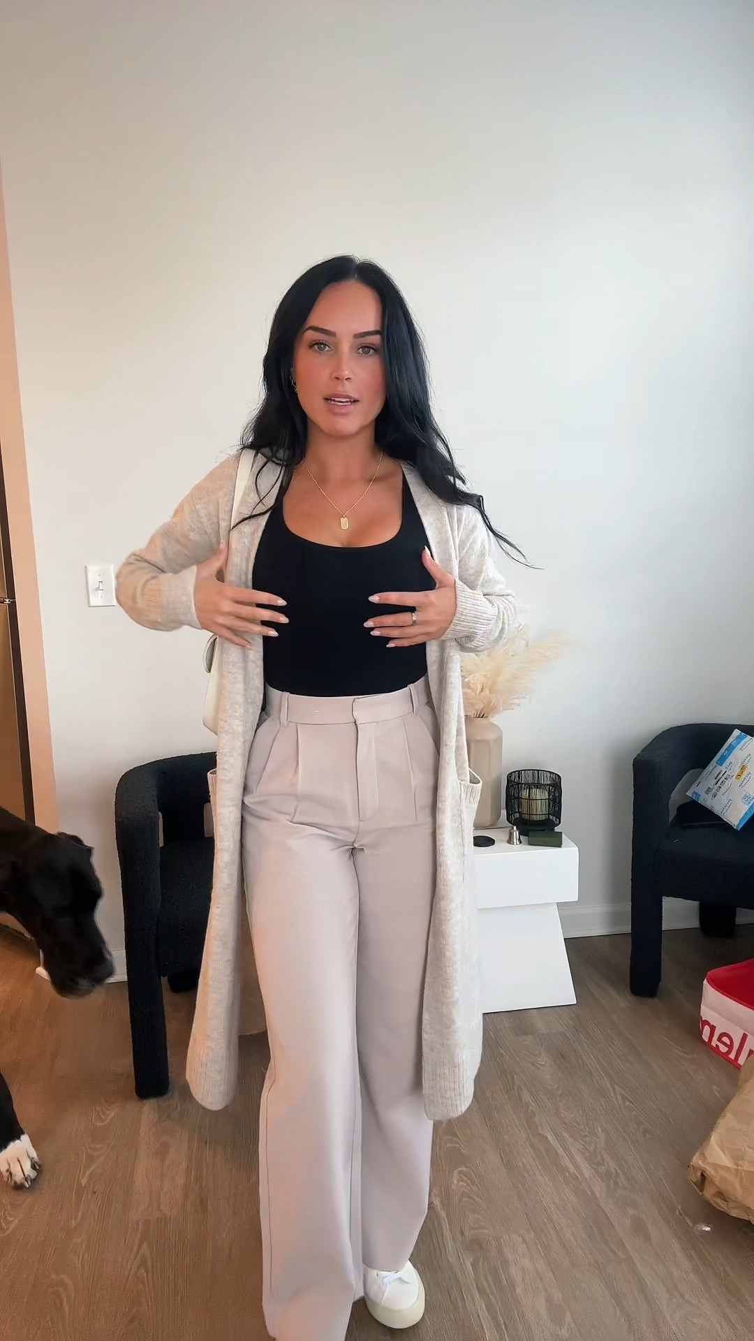 TODAY IA THE LAST DAY FOR THE ABERCROMBIE SALE!! use code AFKATHLEEN for an extra 15% off

Shirt is Amazon size small
Cardigan is H&M size small
Pants Abercrombie size 26T
Shoes Veja size 7
Bra size 32DD
Purse is Amazon 


#workwearinspo #fallworkwear #falloutfits 

#LTKworkwear #LTKfindsunder50 #LTKVideo