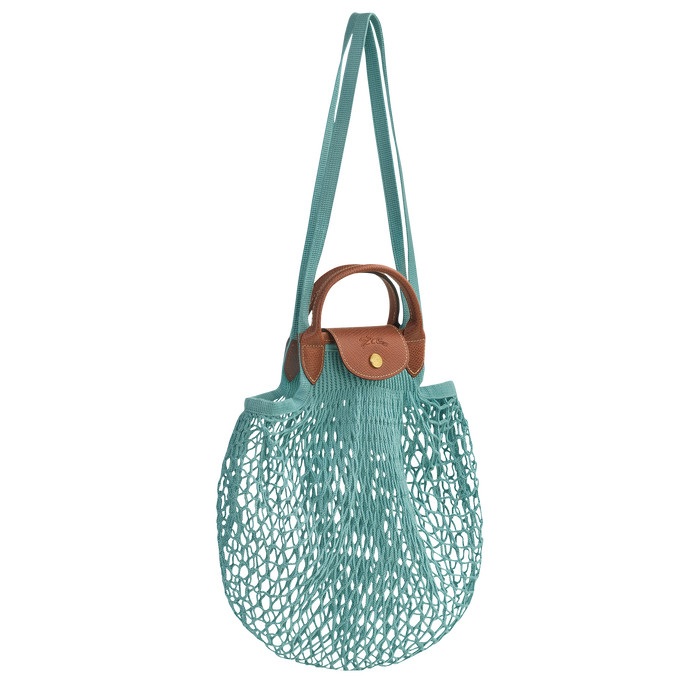 Mesh bag L Le Pliage filet Lagoon (10121HVHP65) | Longchamp US | Longchamp