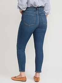 High-Waisted Rockstar Super-Skinny Built-In Warm Jeans for Women | Old Navy (US)