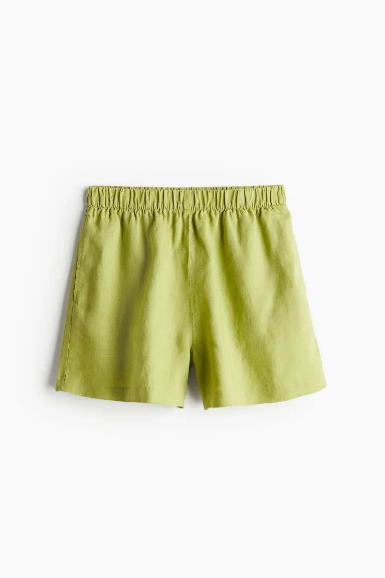 Pull-on-Shorts aus Leinen | H&M (DE, AT, CH, NL, FI)