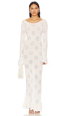 Asta Resort Rafaella Dress in Venetian White from Revolve.com | Revolve Clothing (Global)