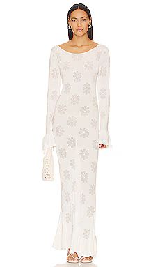 Asta Resort Rafaella Dress in Venetian White from Revolve.com | Revolve Clothing (Global)