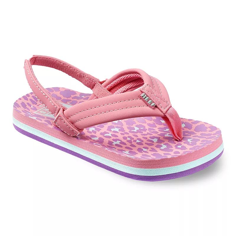 REEF Little Ahi Toddler / Little Kid Girls' Flip Flop Sandals, Toddler Girl's, Size: 12, Pink | Kohl's