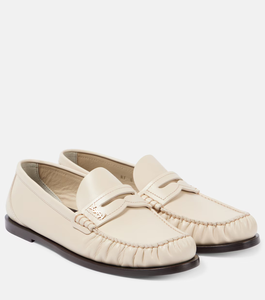 Laurent leather loafers | Mytheresa (US/CA)