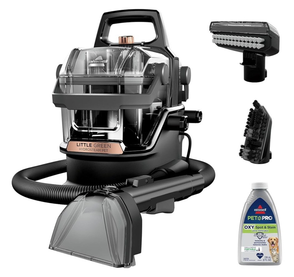Pulled out the big guns for the deep clean! First I vacuum so there’s no hair or debris. Then i follow up with steam cleaner to get the deep stains.  

#LTKPets #LTKGiftGuide #LTKHome
