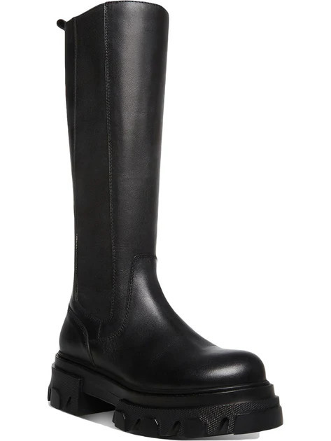 Esma Womens Lugged Sole Tall Knee-High Boots | Shop Simon