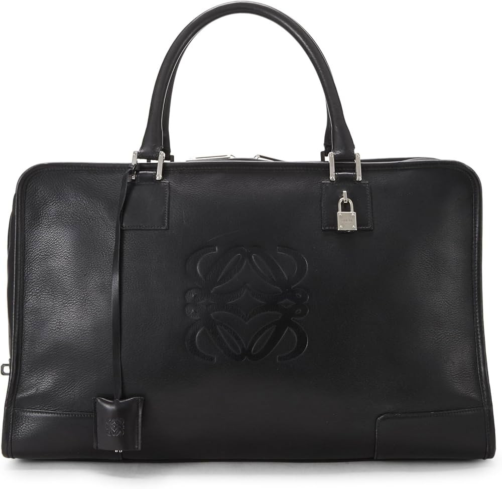 Amazon.com: Loewe, Pre-Loved Black Leather Amazona 44, Black : Luxury Stores | Amazon (US)
