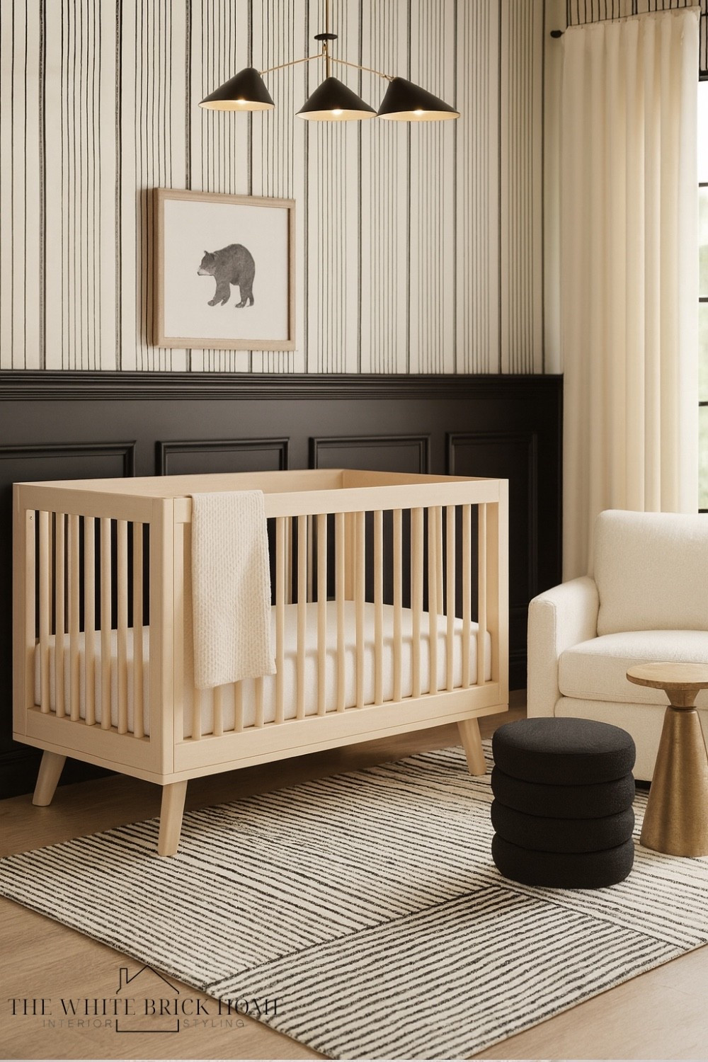 This white and black nursery blends timeless style with bold contrast. A charming bear picture above a crib adds a playful touch to this sleek design. 

Nursery, nursery decor, modern nursery, neutral nursery, baby room ideas, woodland nursery, gender neutral nursery, nursery wall art, nursery wallpaper, nursery crib, modern black and white nursery, nursery furniture, nursery ideas, nursery decor, nursery crib, nursery boy, nursery girl, home decor, crib, Wayfair, Etsy 

#LTKBump #LTKHome #LTKBaby