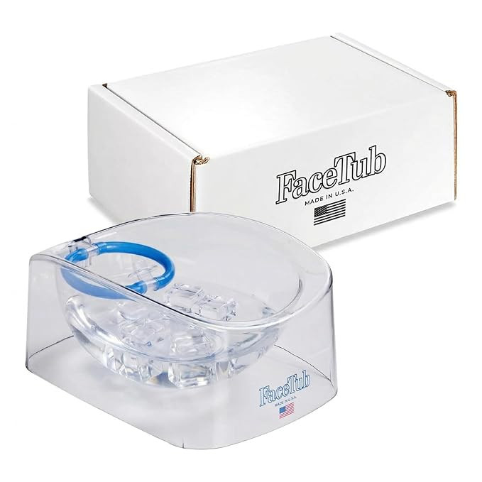 Cold Ice Bath, Premium Face Bowl For Ice, Vagus Nerve Stimulator Face Tub, Facial Cold Plunge to ... | Amazon (US)