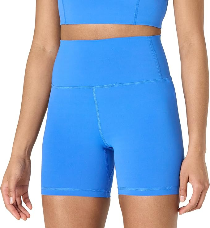 Amazon Essentials Women's Active FormFlex Buttery Soft High Waist 5" Yoga Biker Shorts | Amazon (US)