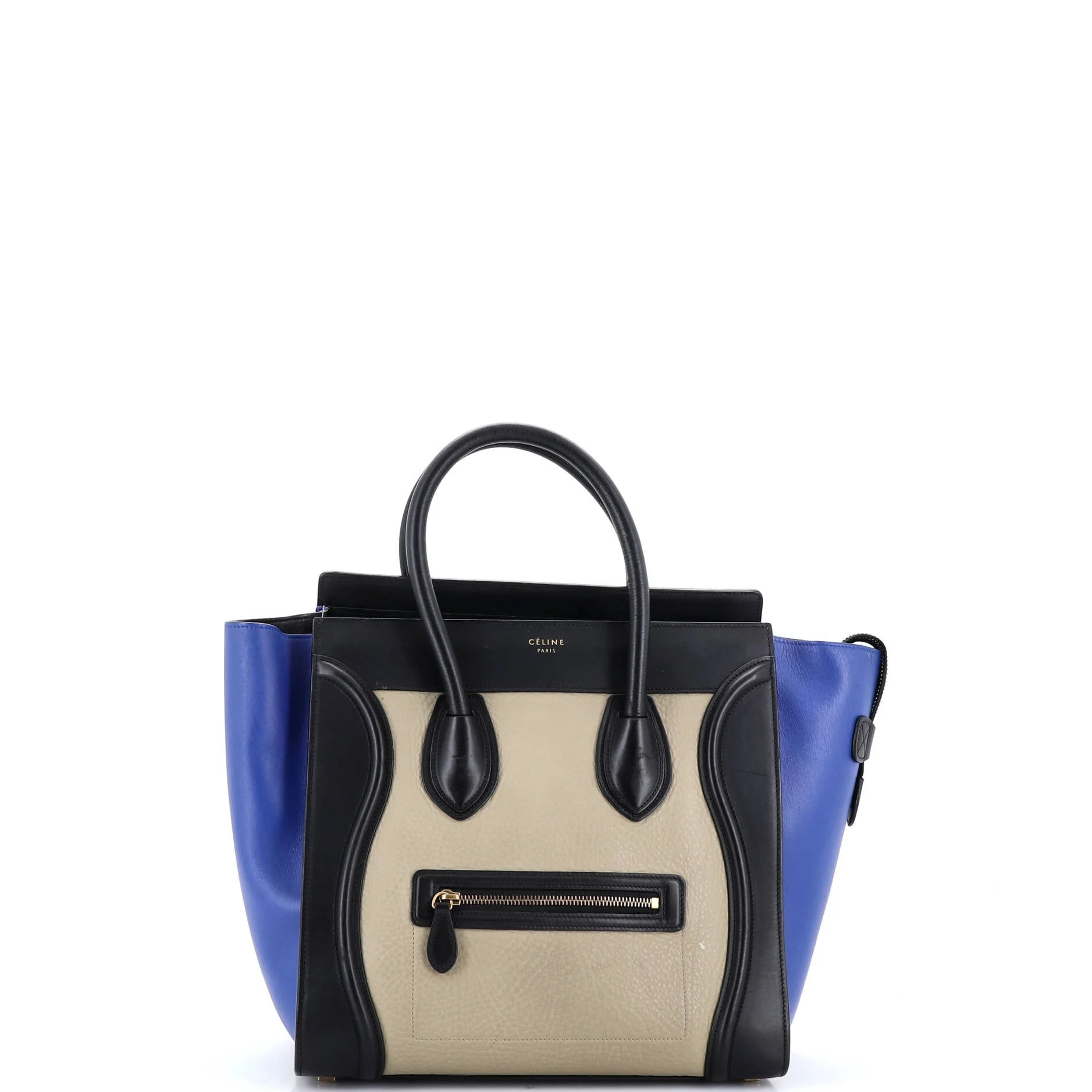 Pre-Owned Tricolor Luggage Bag Leather Mini By Rebag | Walmart (US)