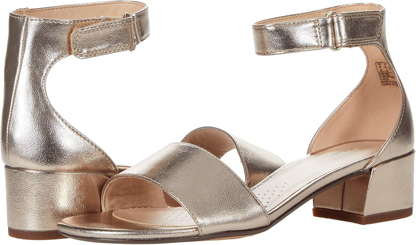 Clarks Women's Caroleigh Anya Heeled Sandal | Amazon (US)