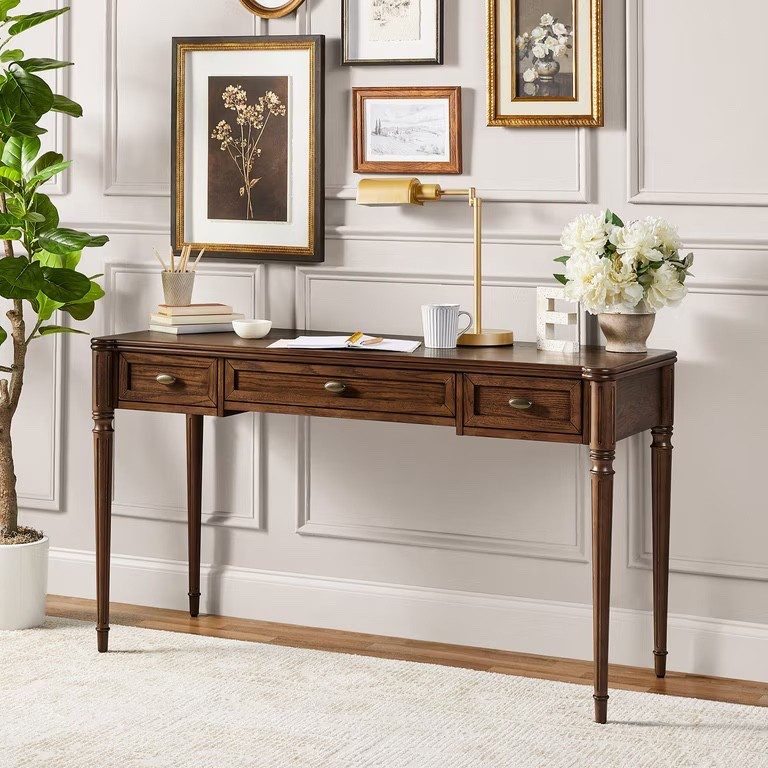 Only $259! French writing desk - switch out the hardware for brass French pulls to instantly elevate this piece ✨ French console table

#LTKHome #LTKdayinmylife #LTKgrwm