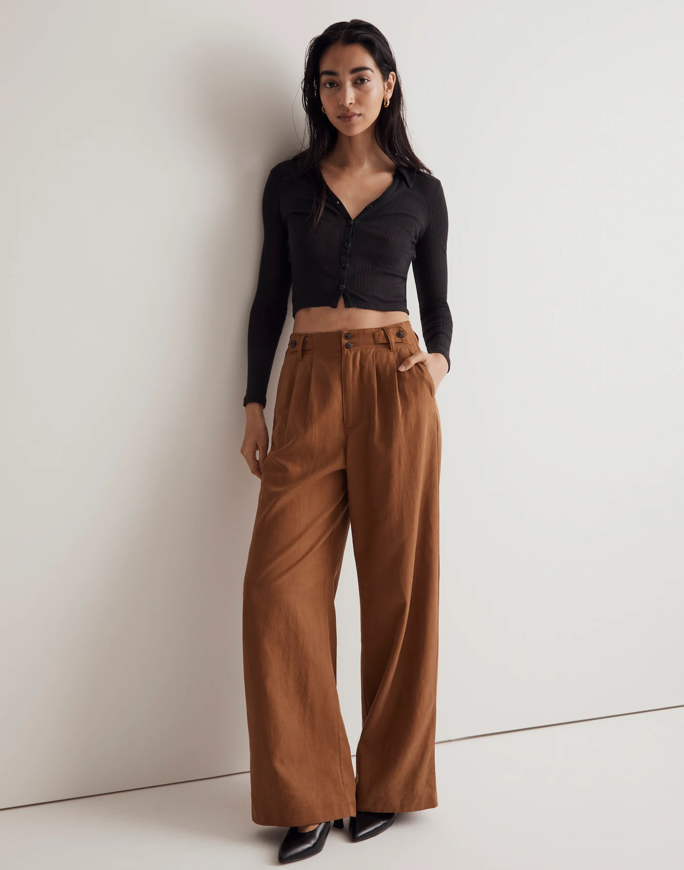 The Harlow Wide-Leg Pant | Madewell | Madewell