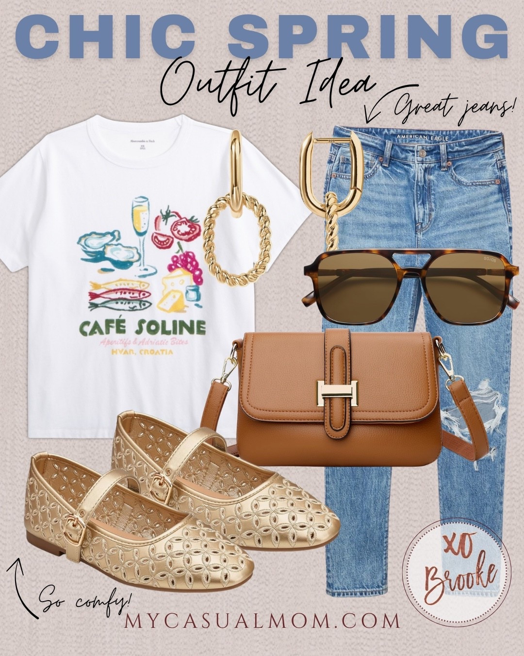 Chic spring outfit 

#LTKdayinmylife #LTKSaleAlert