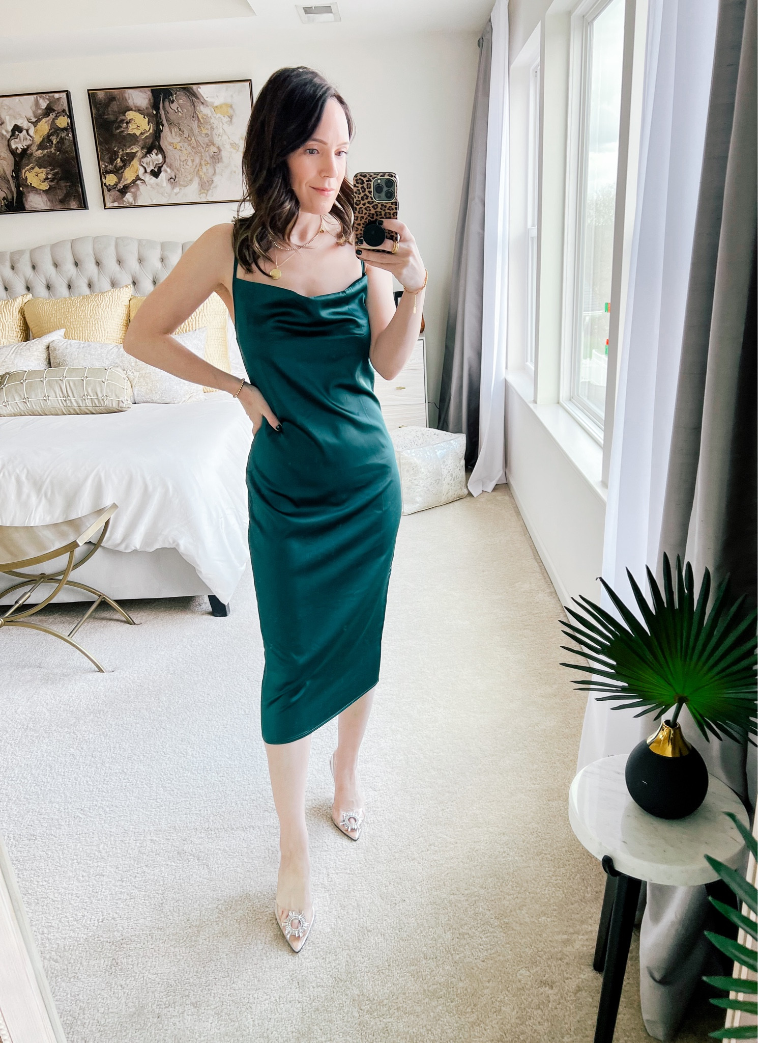 Amazon slip dress for the holidays 

#LTKHoliday #LTKunder50