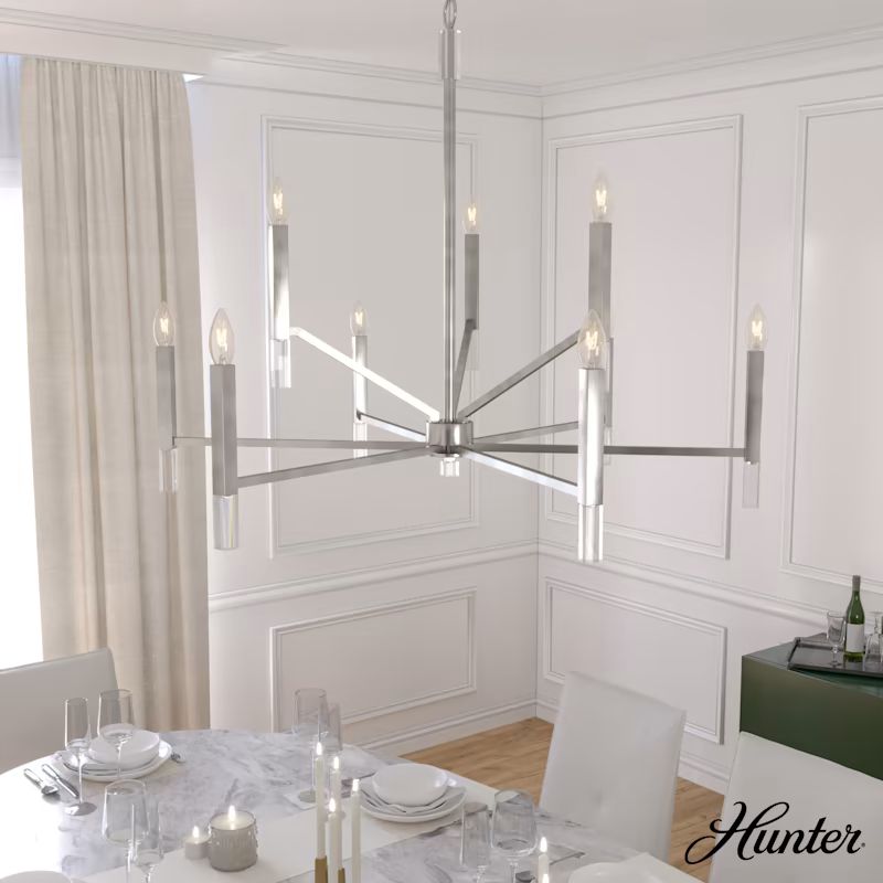 Sunjai 9 Light 2-tier Chandelier - 19520 | Hunter Fan Company