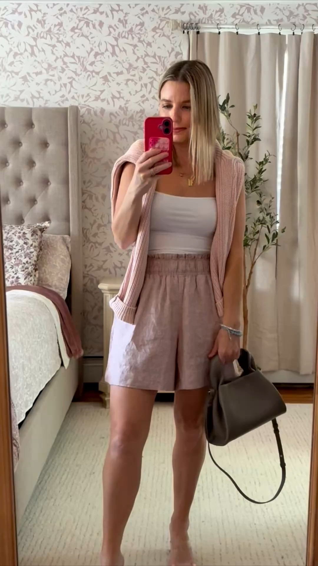 Love the shorts and the chunky knit! 

#LTKSaleAlert #LTKPetite #LTKootd