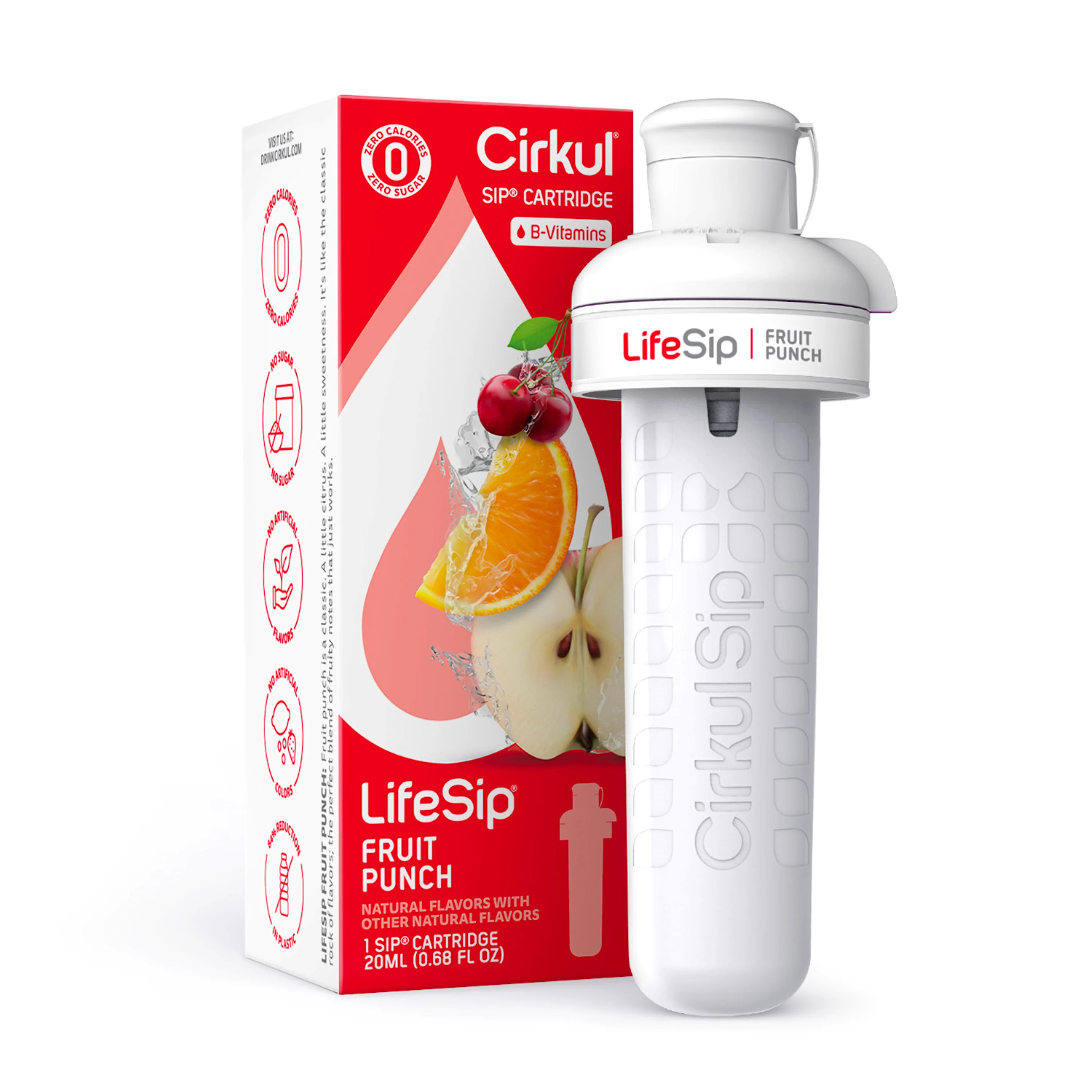 Cirkul LifeSip Fruit Punch Flavor Cartridge, Drink Mix, 1-Pack | Walmart (US)