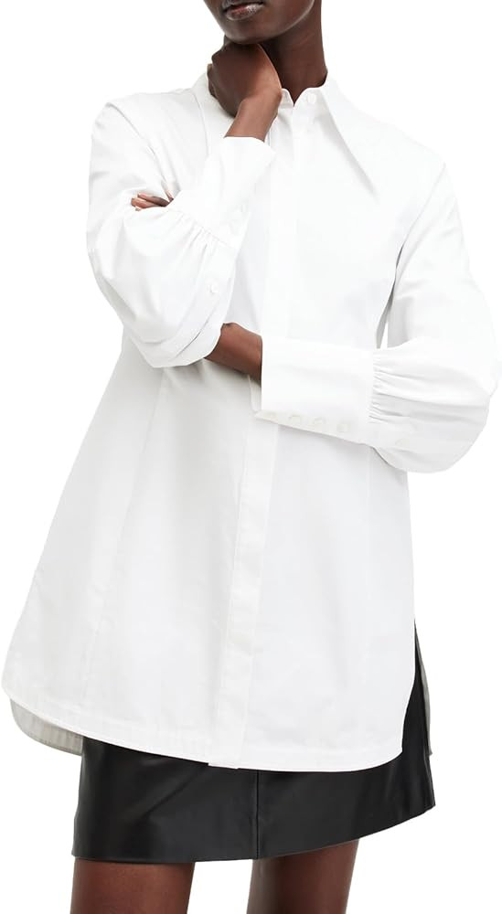 AllSaints Women's Moira Shirt | Amazon (US)