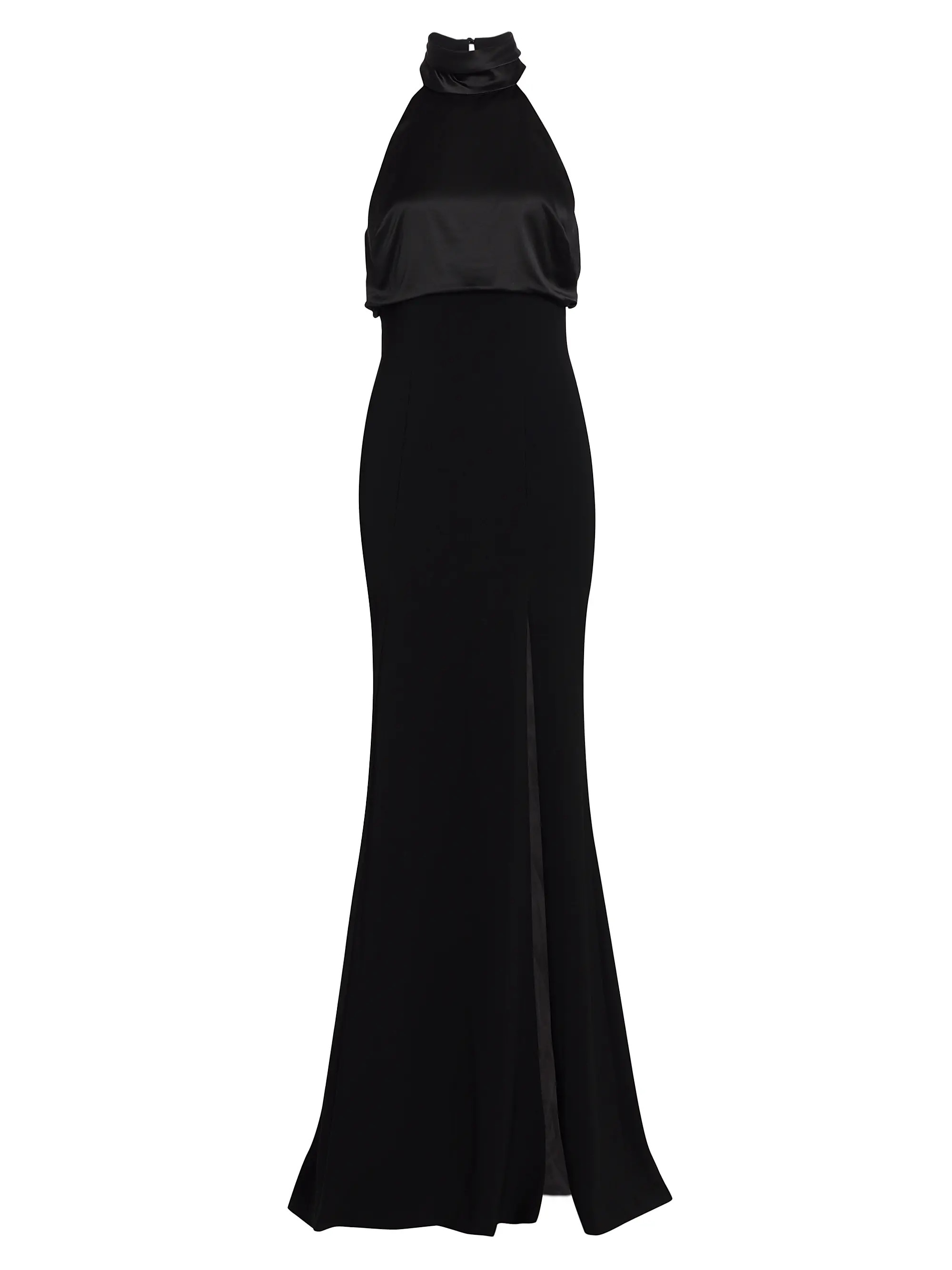 BEST SELLERCinq à SeptAlexandra Turtleneck Halter Gown | Saks Fifth Avenue