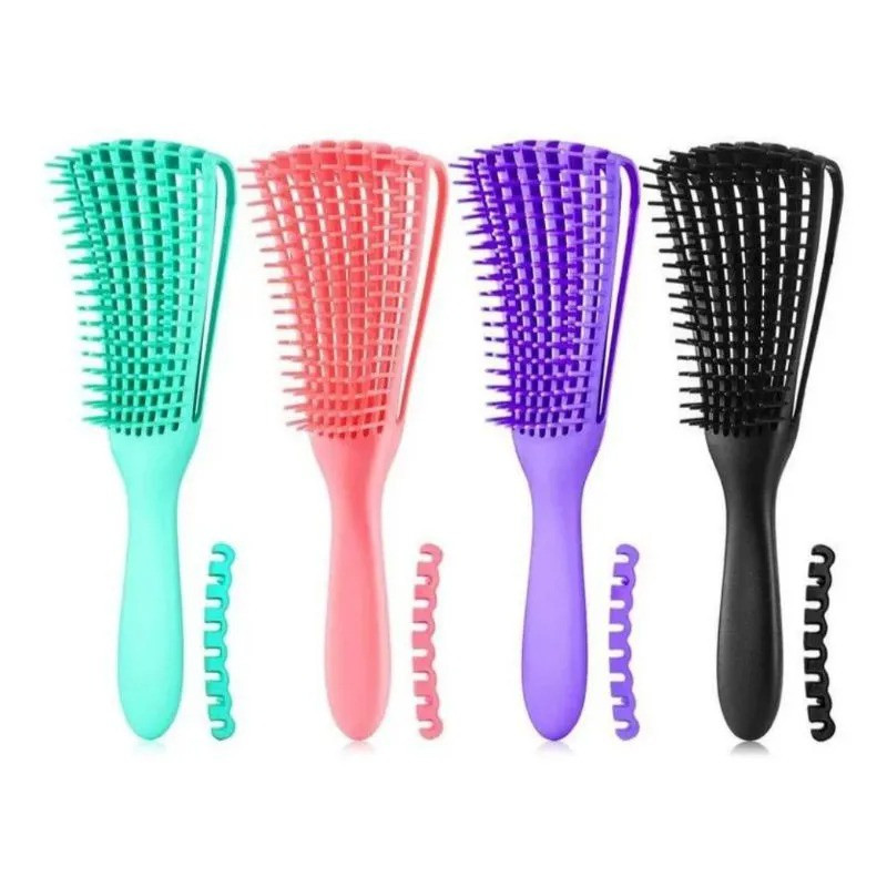 Pente de Cabelo Escova Polvo Multifuncional Define Cachos | Shopee (BR)