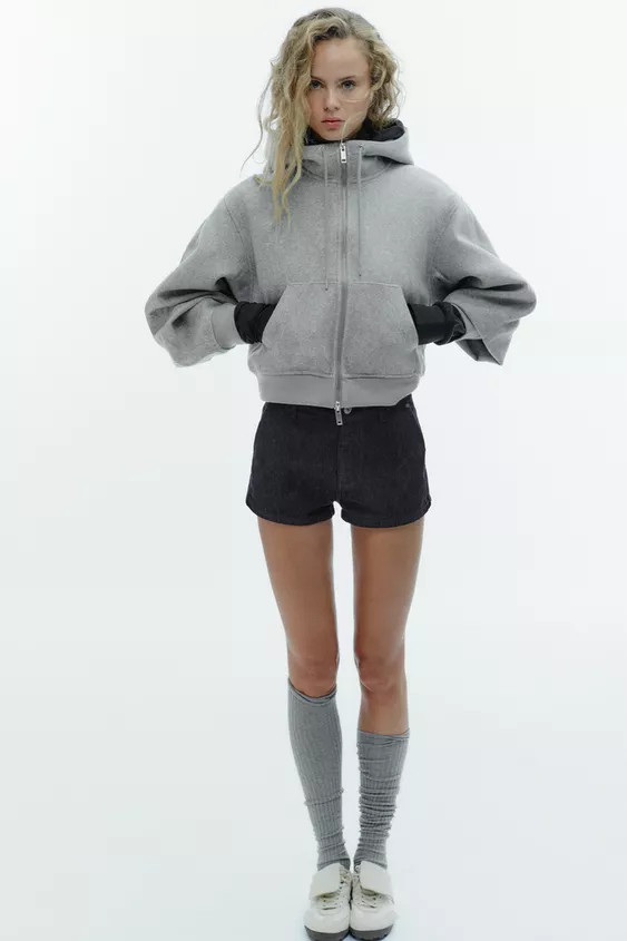 SOFT JACKET WITH PUFF SLEEVES | Zara UK