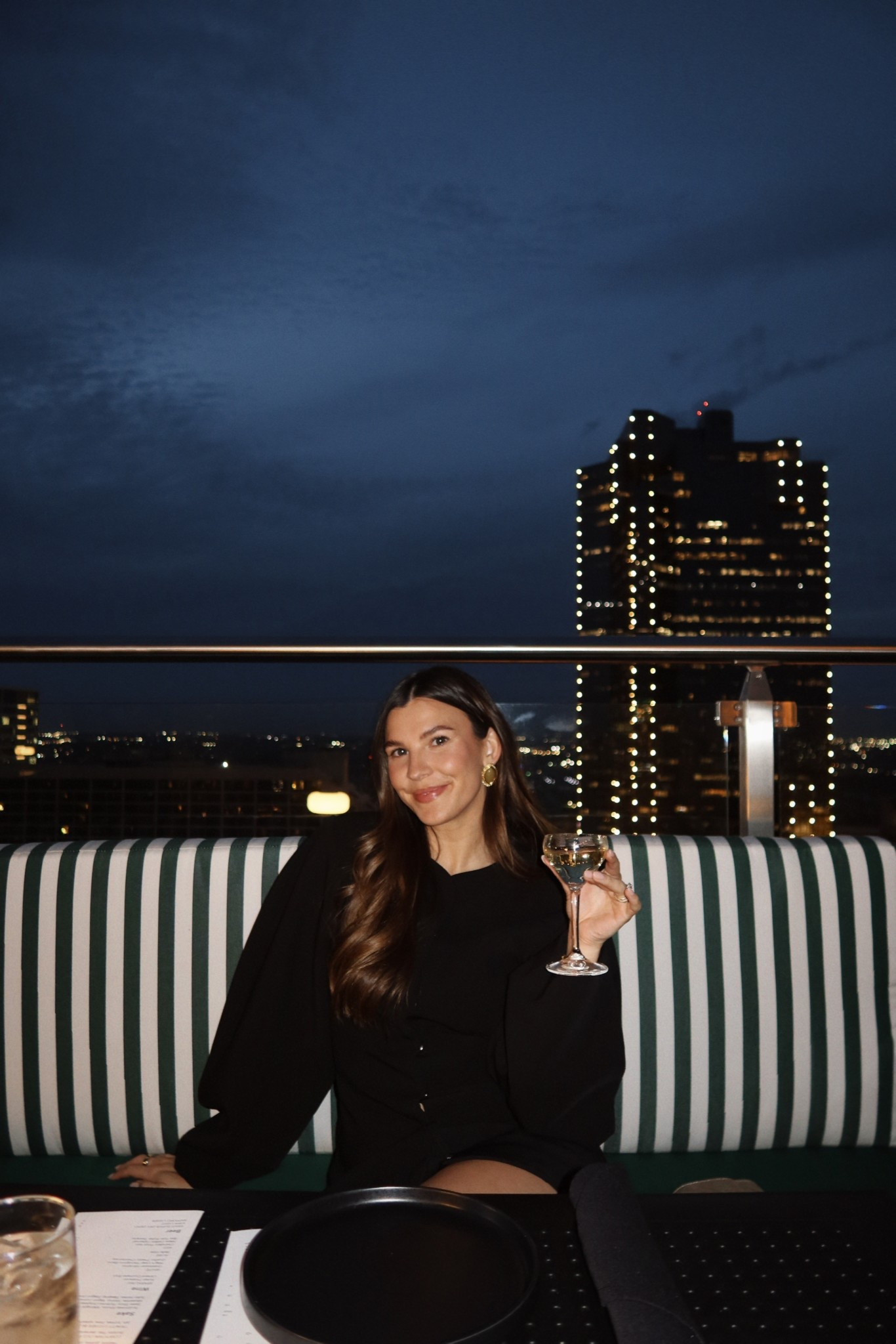 What to wear for a night out!!!✨🥂

Dinner, drinks, mini dress, birthday outfit, rooftop outfit inspo, heels, city fit, revolve, date night, event dress

