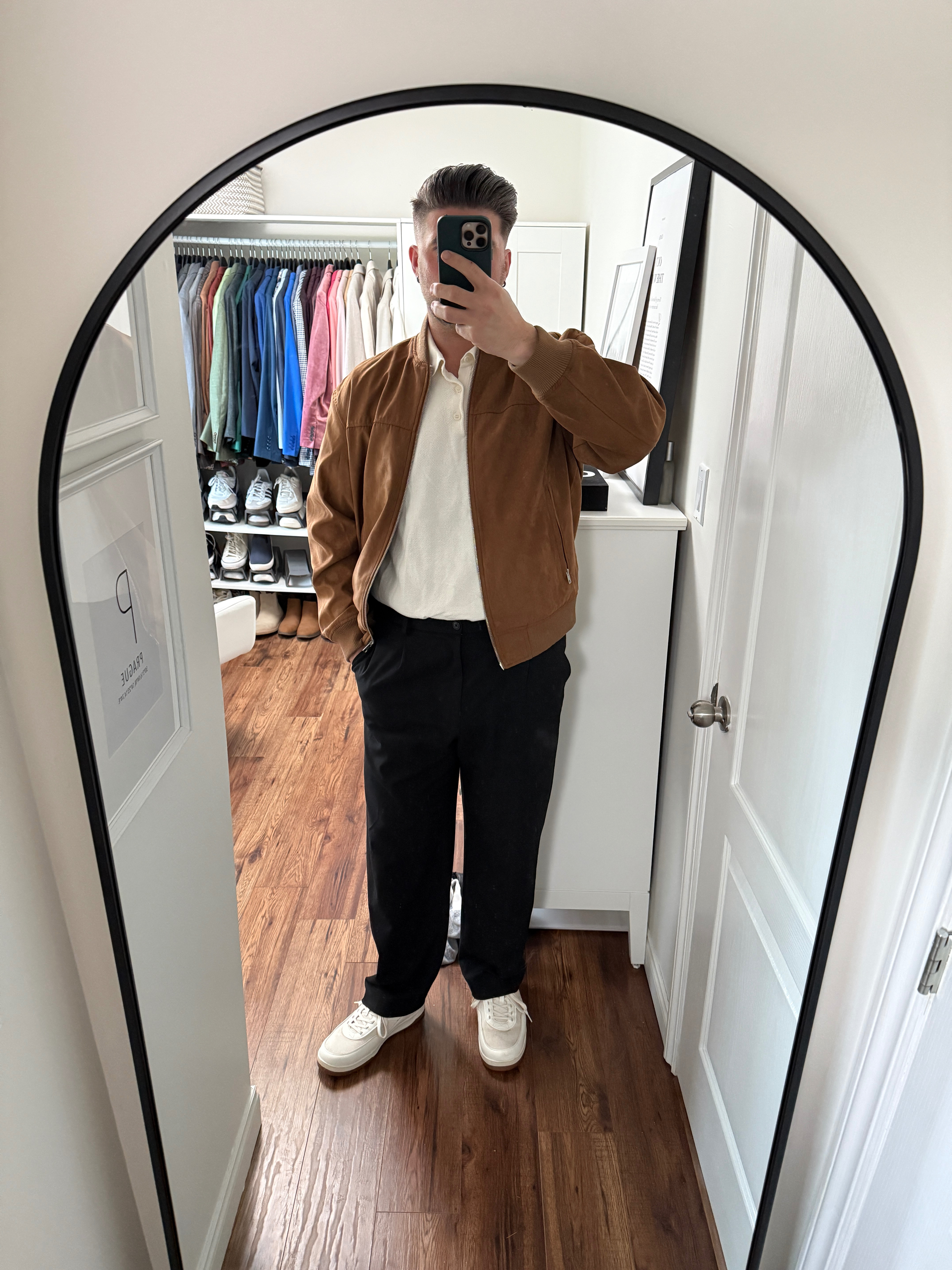 Simple and classic look. Knit polos are great addition to your wardrobe because they add texture to any outfit. 

 #LTKOver40 #LTKMidsize #LTKMens