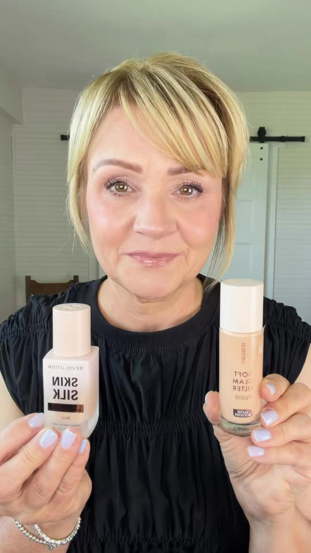 Glowy light foundation or radiant makeup base.  
Using shade 20 
Foundation shade F5

#LTKBeauty #LTKOver40