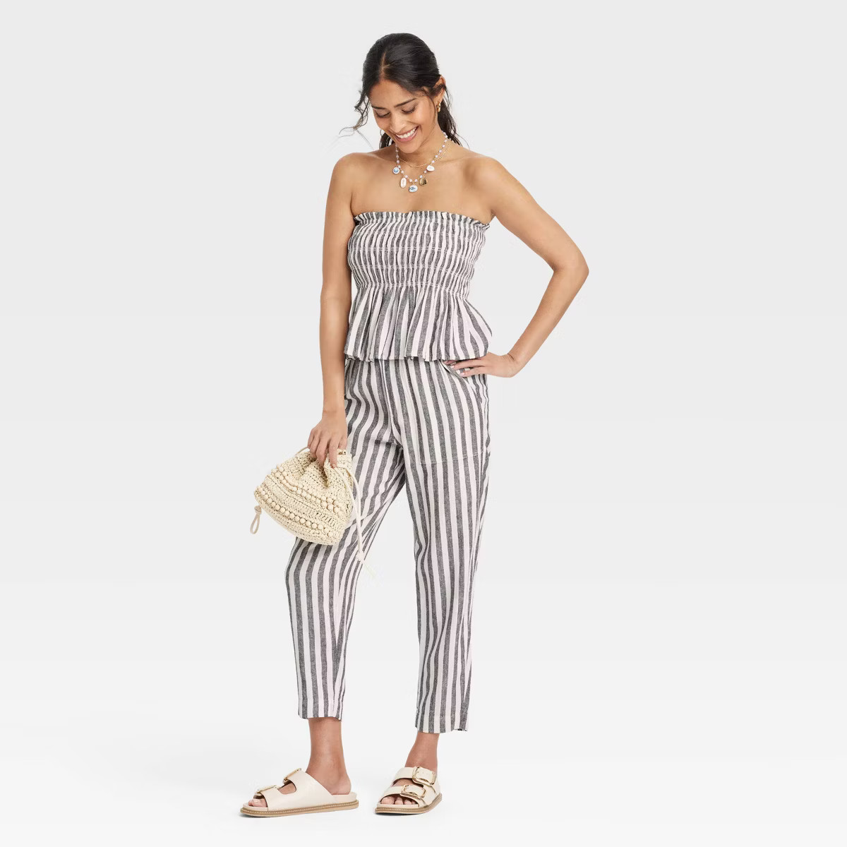 Women's Peplum Tube Top - Universal Thread™ | Target