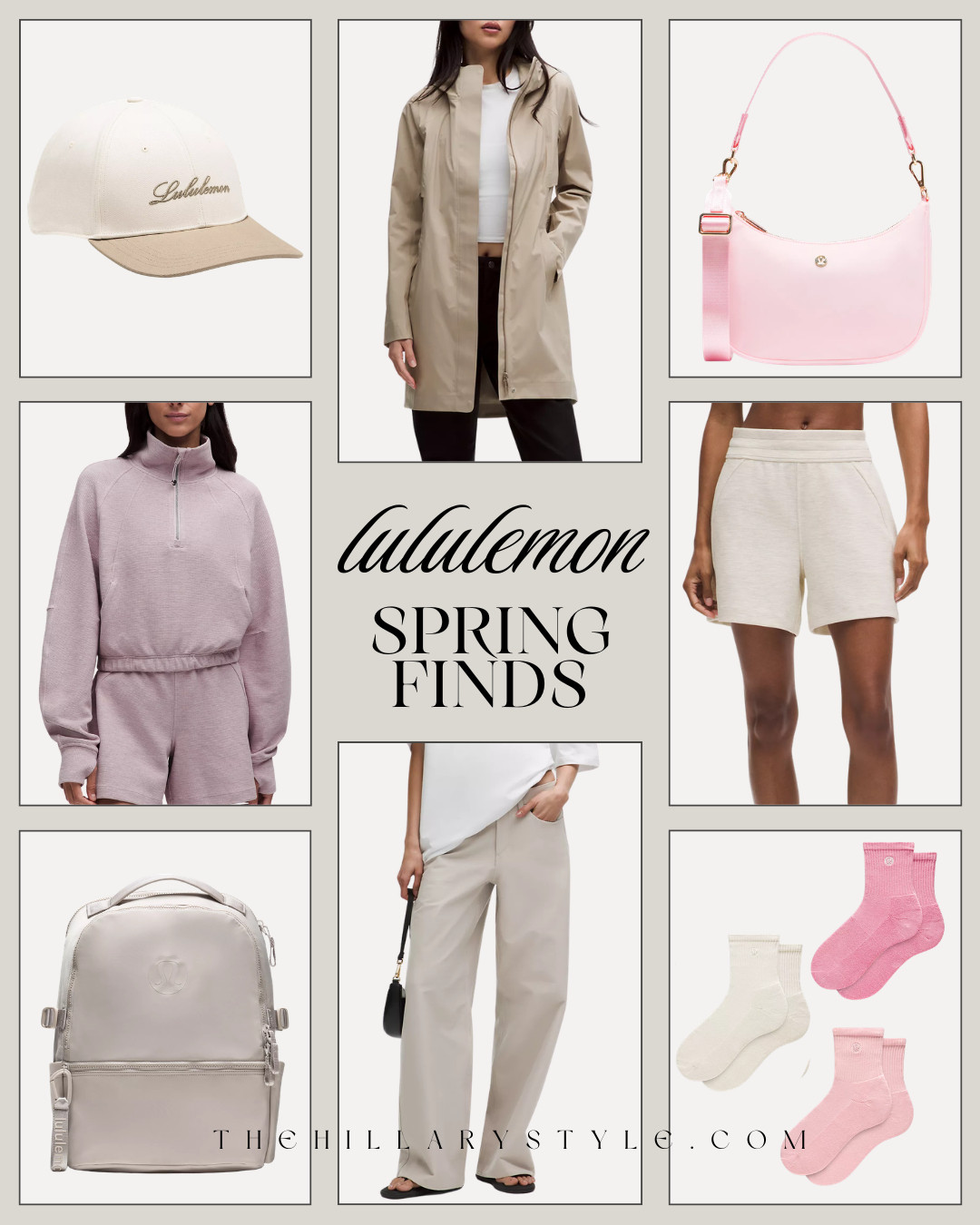 LULULEMON Spring New Arrivals
Fresh Lululemon spring finds in trending new colors! These elevated athleisure pieces feature my favorite pastel hues: Lilac Ether and Strawberry Milkshake. From the perfectly draped light trench coat to cozy shorts, sets, and the viral crossbody bag, these new arrivals are essentials for your spring transition. Grab these quiet luxury neutrals for a fresh season look.    Much 

 #TheHillaryStyle #LululemonSpring #WeMadeToo #AthleisureFashion #PinterestStyle #QuietLuxury #ActivewearHaul #LTKsalealert #SpringAesthetic #LululemonOOTD #NeutralAesthetic #LululemonSet #SpringOutfitIdeas #OOTD #ActivewearStyle 

#LTKootd #LTKSeasonal #LTKActive