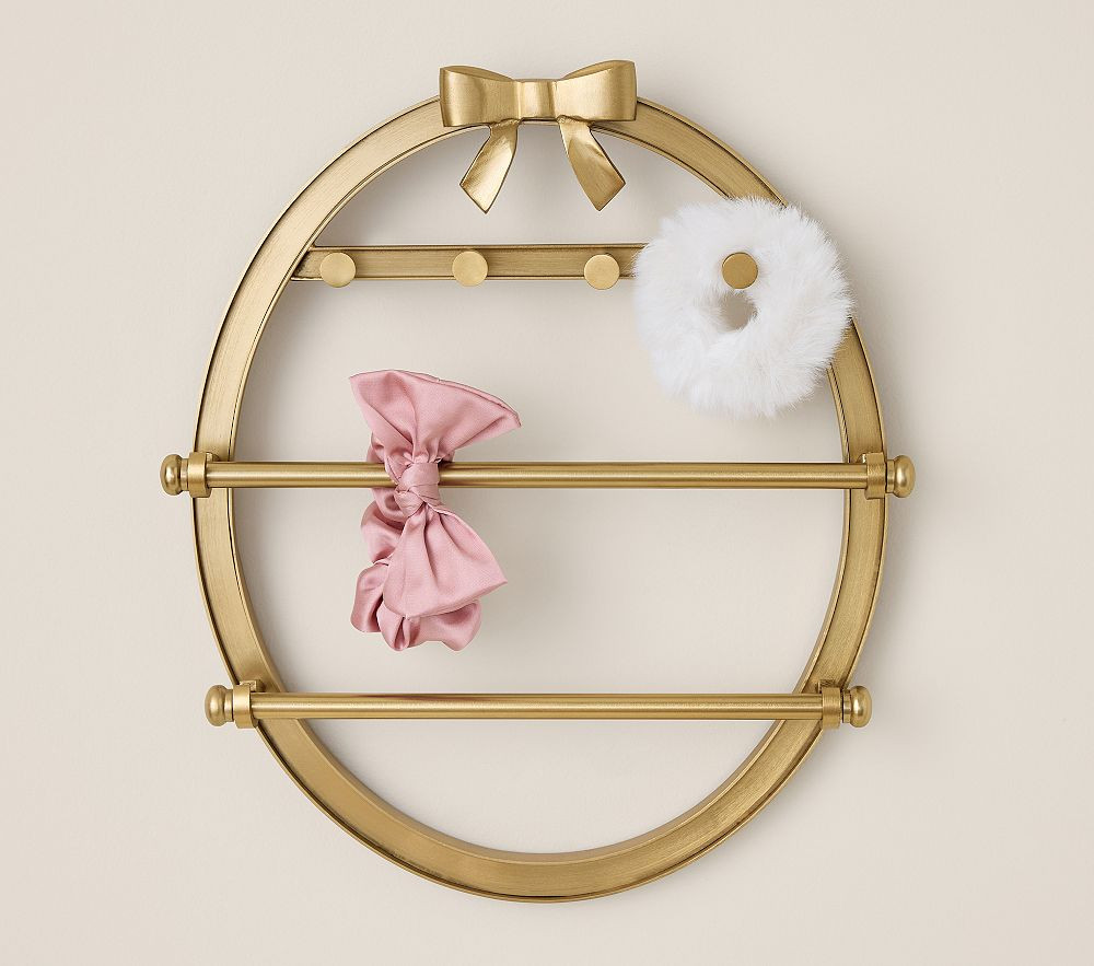 Ava Ribbon Wall Accessory Holder | Pottery Barn Kids
