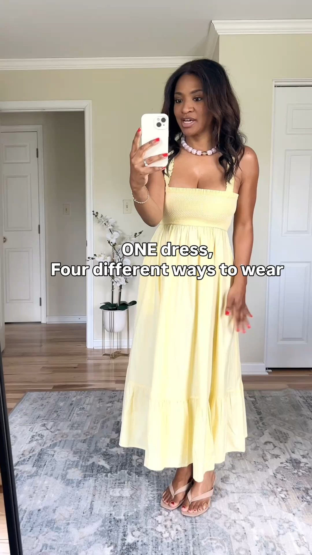 Wearing a small in this dress! Take $50 $150 with code use “WKNDREADY” If you want to wear this as a skirt and you are 5.5 or shorter, I recommend the petite sizing

#LTKootd #LTKgrwm