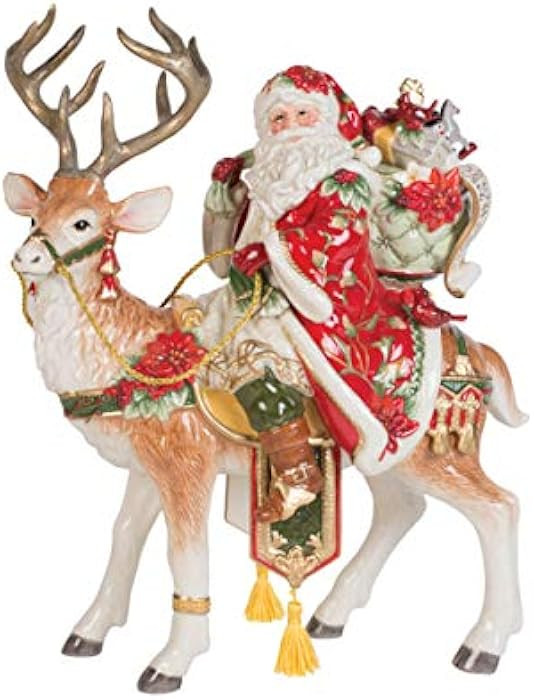 Fitz and Floyd Cardinal Christmas Collectible Figurine, 16-Inch, Multicolored | Amazon (US)
