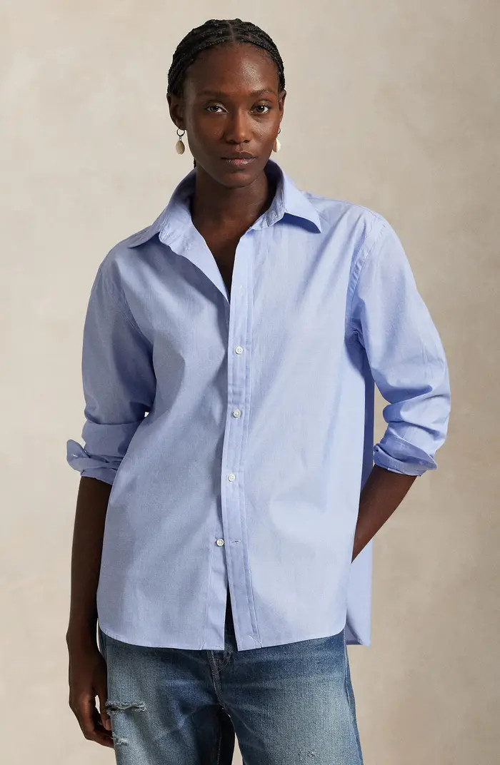 Oversize Button-Up Shirt | Nordstrom