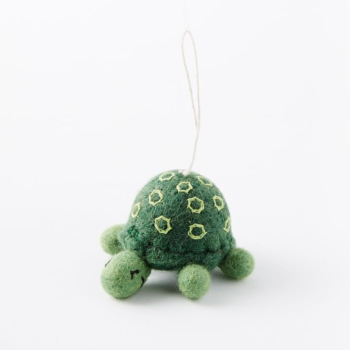 Felt Turtle Ornament | West Elm (US)