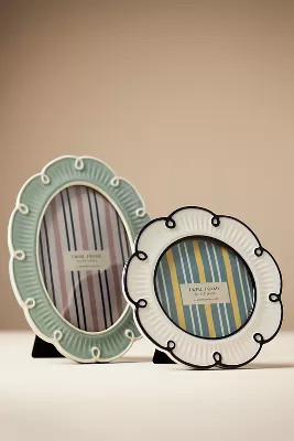 Twirl Ceramic Picture Frame | Anthropologie (US)