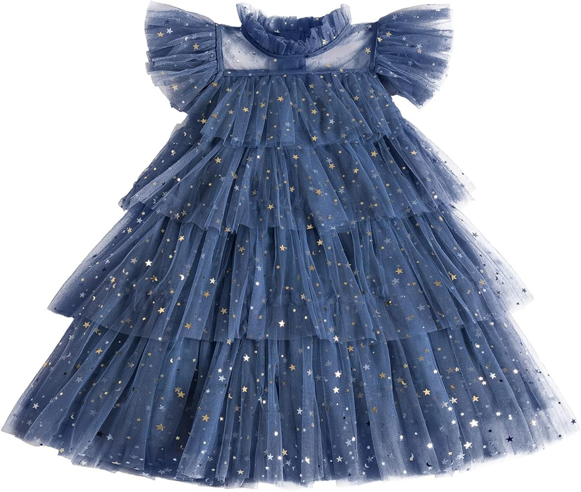 TTYAOVO Girls Embroidered Lace Sleeveless Tulle Flower Princess Party Dresses Back Bow | Amazon (US)